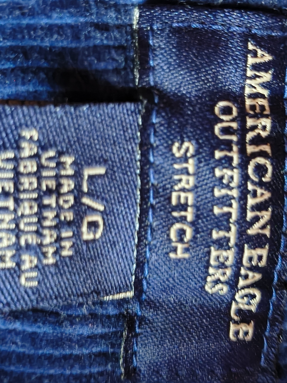 American Eagle Outfitters Men's Blue Stretch Jeans